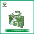 Laminated green Non Woven Monster High Bag